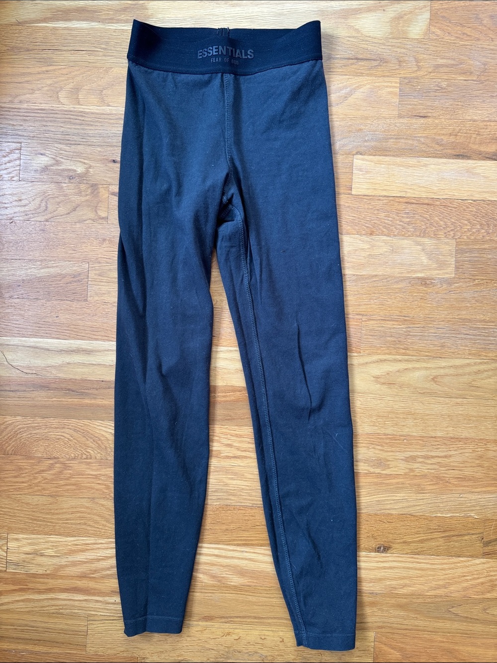 ESSENTIALS Black High-Rise Performance Leggings